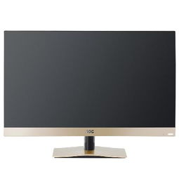 aoct2369z 23英寸寬屏超窄邊框ips廣視角led背光不閃式3d液晶顯示器 帶電視功能 金色 液晶顯示器產(chǎn)品圖片1 it168